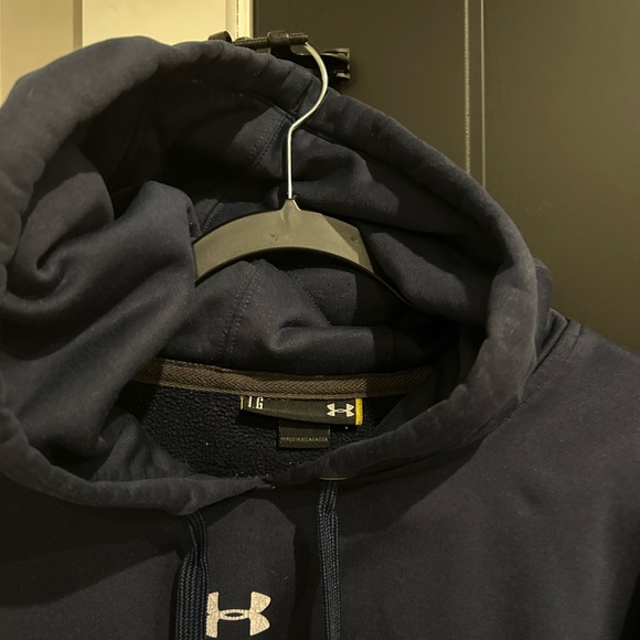 Under Armour Dark Blue Men's Hoodie - Picture 5 of 5
